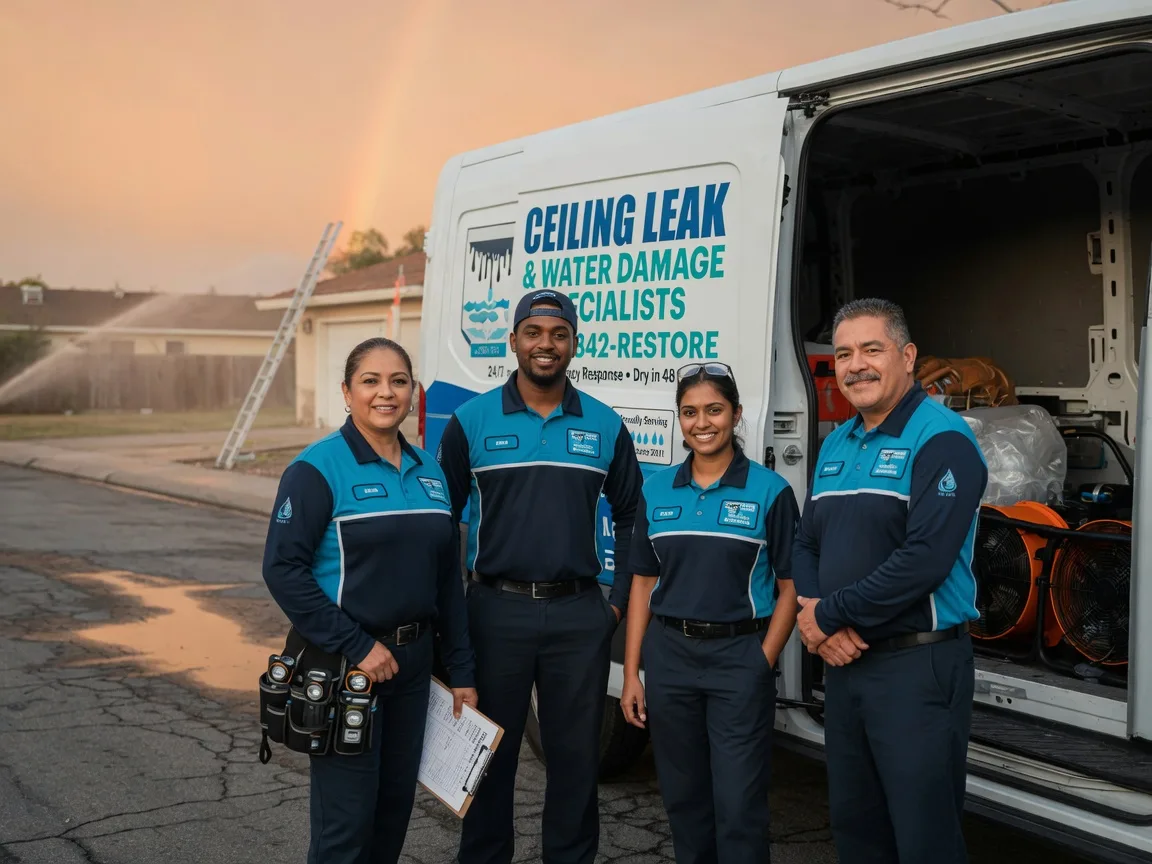 Ceiling Leak Cleanup company in Somerville, OH